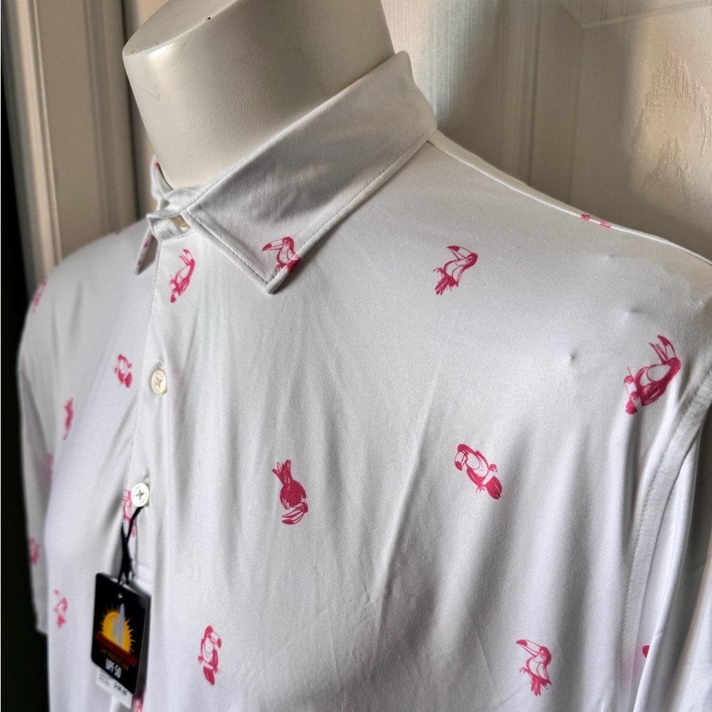 NWT Mens Johnnie-O Featherweight Golf Polo Size XL NEW